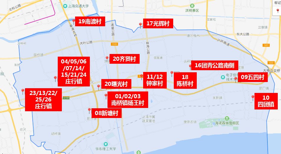 上海奉贤区最新地图揭示区域发展与历史变迁